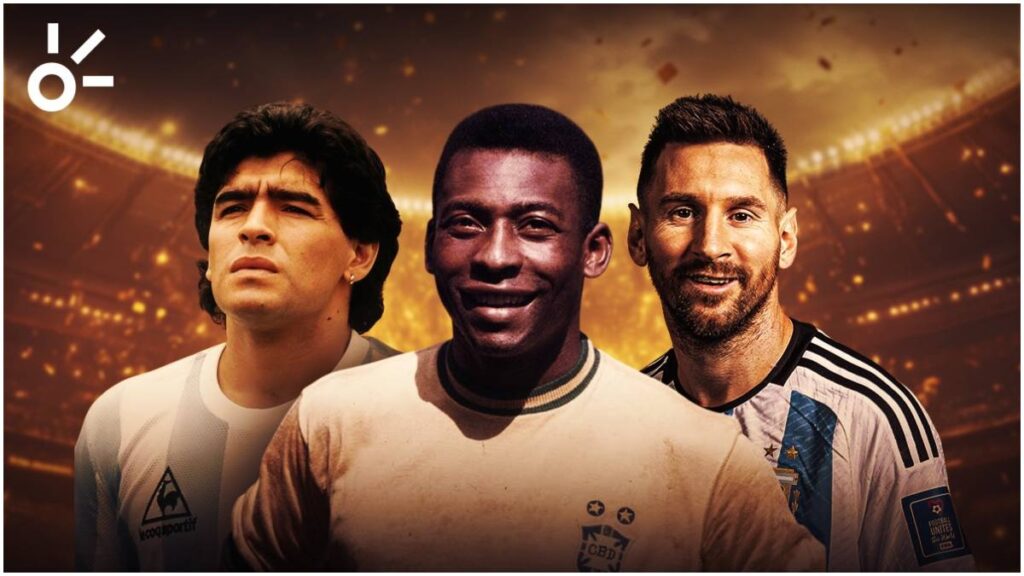 Maradona, Pelé y Messi, leyendas de los Mundiales | Claro Sports