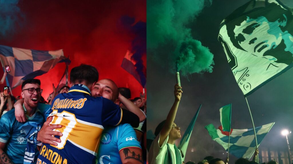 Maradopna no podía falar en las celebraciones