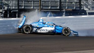Marcus Armstrong y Colton Herta sufren accidentes durante la clasificación de la Indy 500