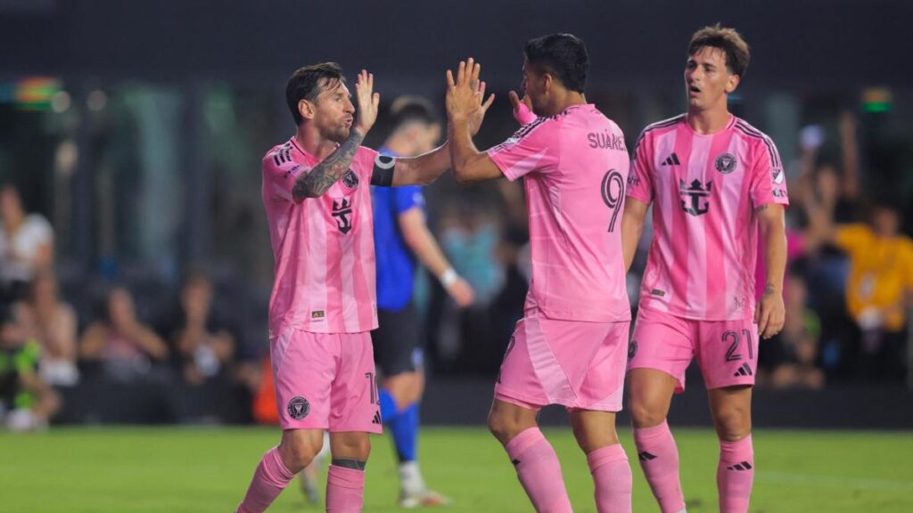 Messi y Luis Suárez marcan doblete y acaban con la mala racha del Inter Miami