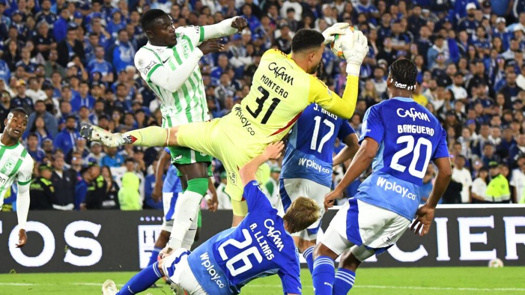 Álvaro Montero en acción con Millonarios. Vizzor