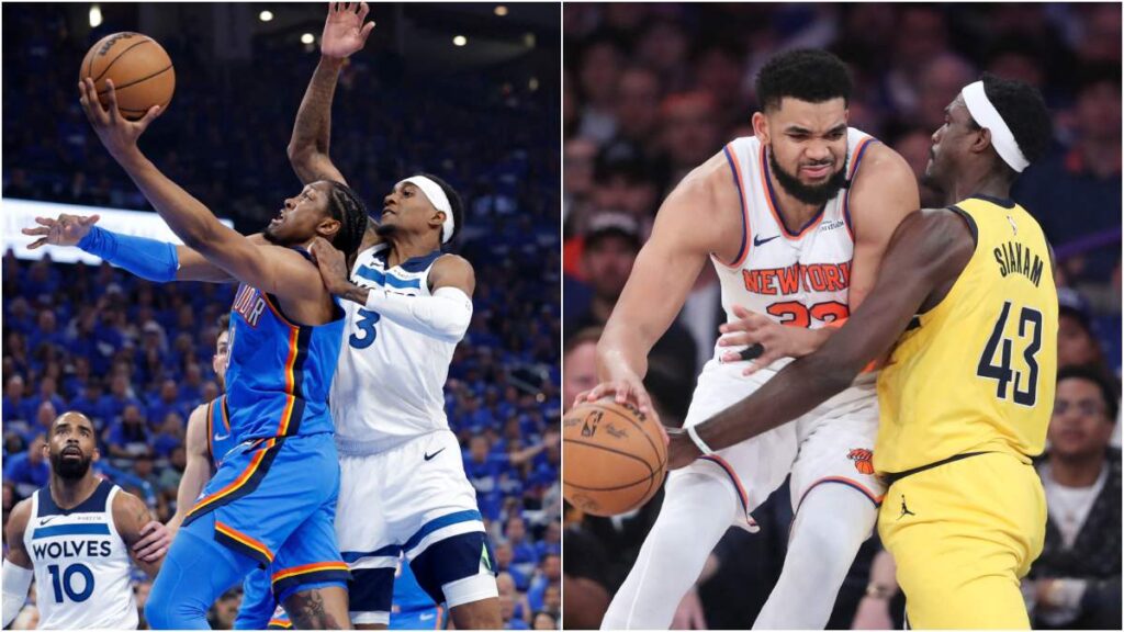 Thunder, T-Wolves, Pacers y Knicks