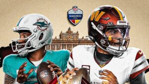 La NFL confirma el juego entre Commanders y Dolphins para su debut en el Santiago Bernabéu de Madrid
