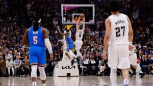 ¡Habrá séptimo juego! Nuggets derrota a Thunder y manda la semifinal del Oeste a lo máximo