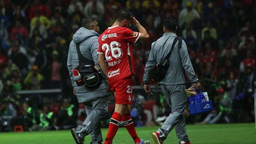 Paulinho no aguantó  físicamente