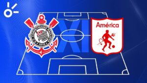 Posibles alineaciones del Corinthians vs América de Cali por la Copa Sudamericana 2025