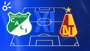 Posibles alineaciones de Deportivo Cali vs Deportes Tolima por la Liga Betplay 2025-I