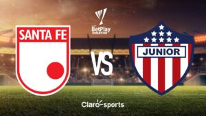 Santa Fe vs Junior, en vivo la Liga BetPlay 2025-I: Resultado y goles de la jornada 18, en directo online