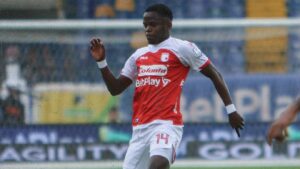Jhojan Torres cumple 100 partidos con Independiente Santa Fe