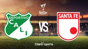 Deportivo Cali vs Santa Fe en vivo la Liga BetPlay Dimayor 2025-I: Resultado y goles de la jornada 19, al momento