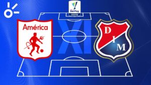 Posibles alineaciones del América de Cali vs Independiente Medellín por la Liga BetPlay 2025-I
