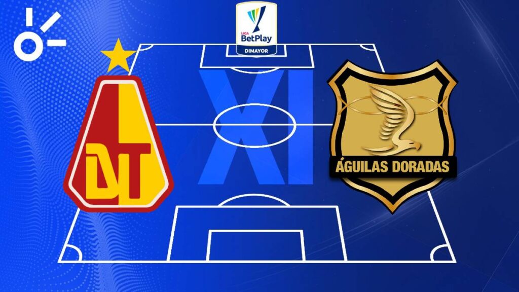 Deportes Tolima vs Águilas Doradas, fecha 20 Liga BetPlay Dimayor 2025-I