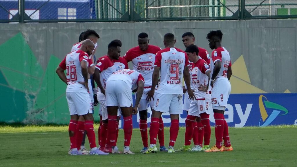 Independiente Santa Fe en Valledupar luego de la derrota 6-1 / Vizzor