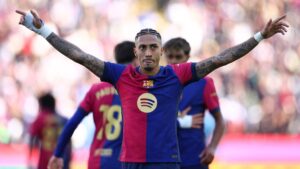 Raphinha, el jugador más determinante de las cinco grandes ligas ¿Merece el Balón de Oro?