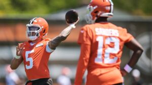 ¿Controversia de QBs en Cleveland? Esto dijo Dillon Gabriel cuando los Browns escogieron a Shedeur Sanders