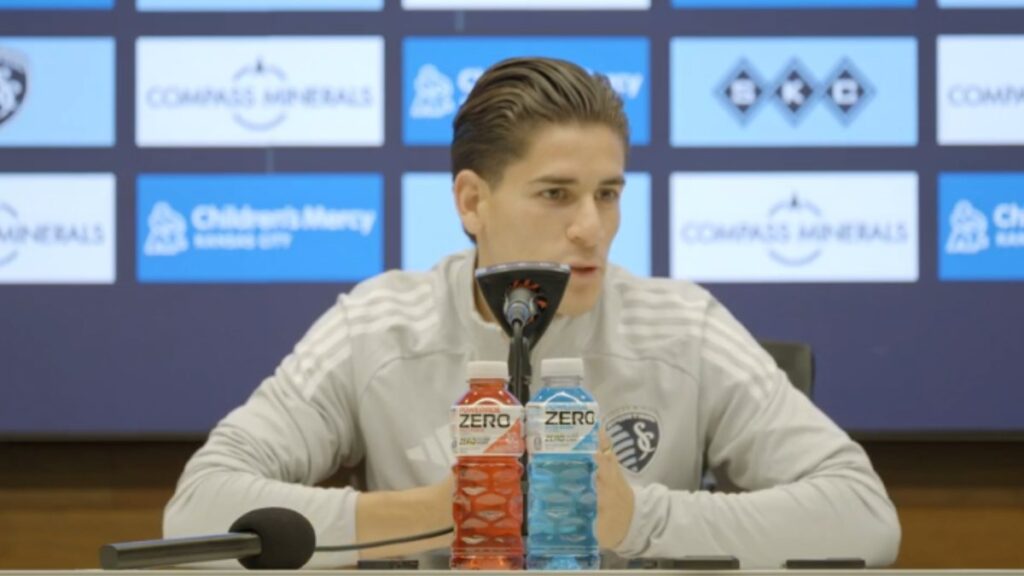 Las primeras palabras de Santiago Muñoz como jugador de Sporting Kansas City