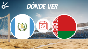 Guatemala vs Bielorrusia: dónde mirar en vivo el partido del Mundial de Futbol Playa 2025