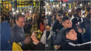 ¡Ni la lluvia detiene la pasión! América recibe espectacular serenata previo a la vuelta de la final ante Toluca