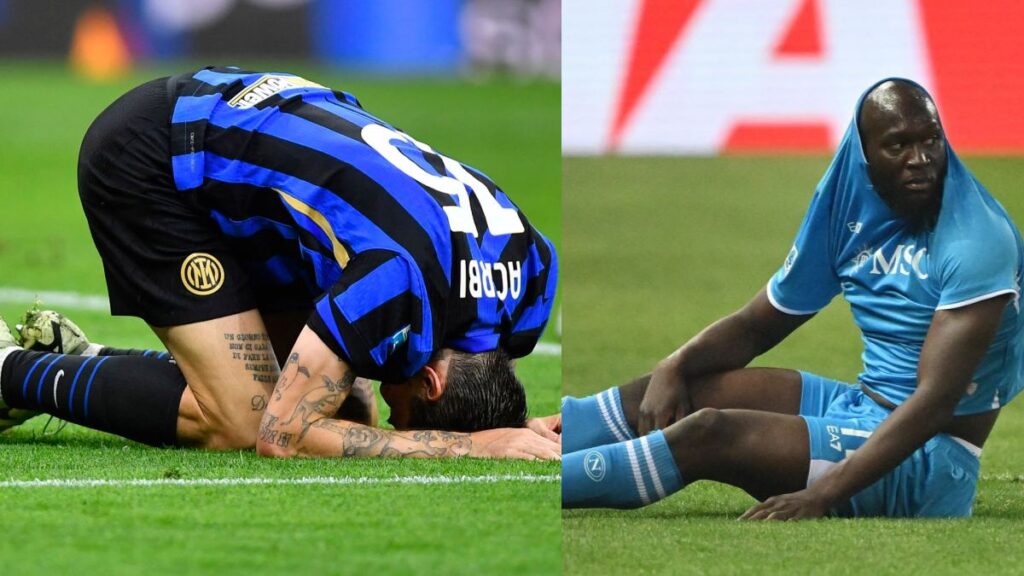Inter y Napoli dejan todos para la última jornada
