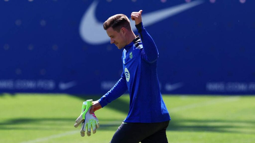 Ter Stegen será titular en la jornada 34 de la Liga española ante el Valladolid