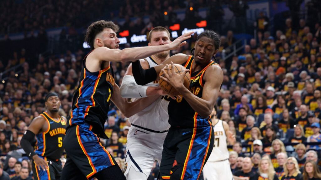 Shai Gilgeous-Alexander recibe la ayuda de Caruso y el Thunder gana un épico Juego 1 a los Nuggets de Jokic