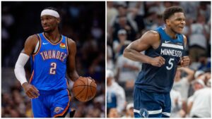 Shai Gilgeous-Alexander vs Anthony Edwards: Thunder y Timberwolves abren una reñida Final del Oeste en la NBA