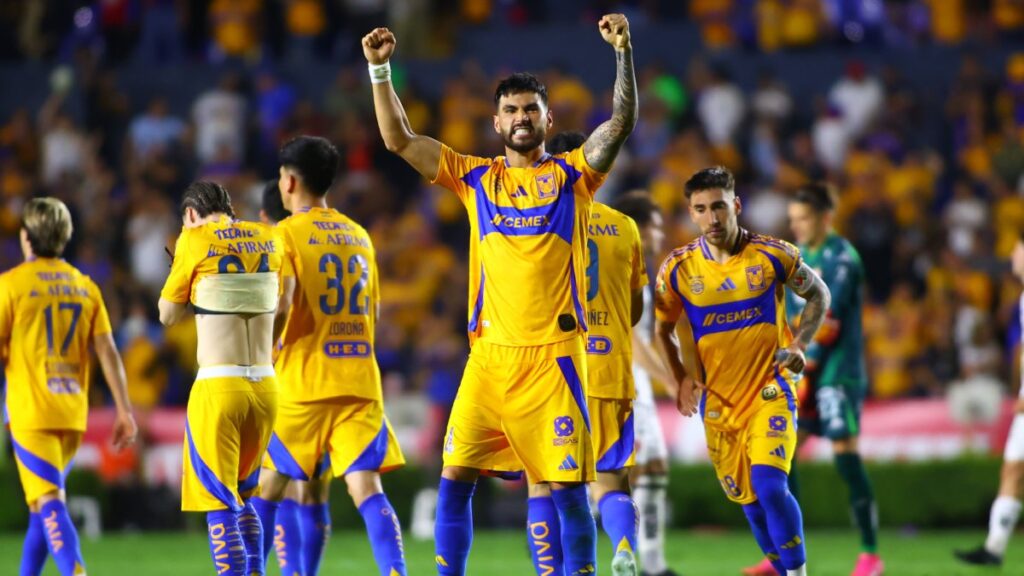 Tigres en festejo por avanzar a semifinales