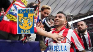 ¿Atlético de Madrid advierte a Tigres? Afirman que Ángel Correa tiene contrato hasta 2026