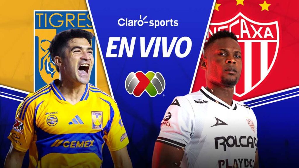 Tigres vs Necaxa hoy en vivo: goles, tarjetas y minuto a minuto del partido
