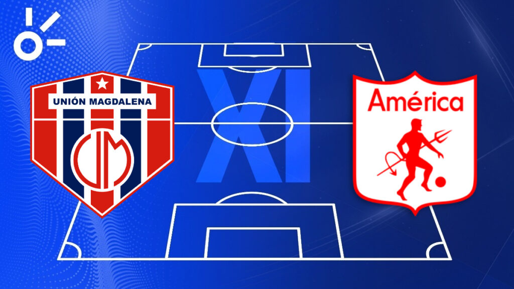 Unión Magdalena vs América de Cali.
