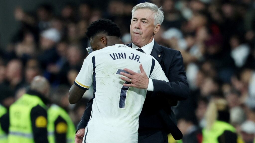 Vinicius se despide de Ancelotti con agradecimiento