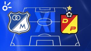 Posibles alineaciones de Millonarios vs Deportivo Pereira por la Liga BetPlay 2025-I