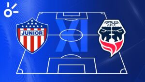 Posibles alineaciones de Junior vs Fortaleza por la Liga BetPlay 2025-I