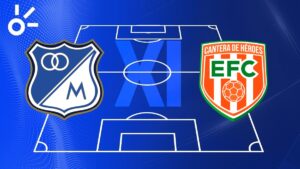 Posibles alineaciones de Millonarios vs Envigado por la Liga BetPlay 2025-I