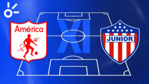 Posibles alienaciones de América vs Junior por los cuadrangulares de la Liga Betplay 2025-I
