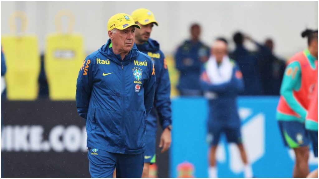 Carlo Ancelotti se estrena como técnico de Brasil | Reuters