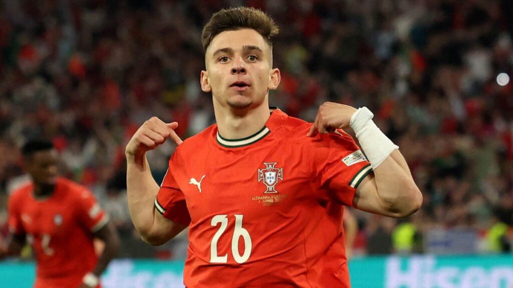 Francisco Conceição anotó el 1-1 parcial