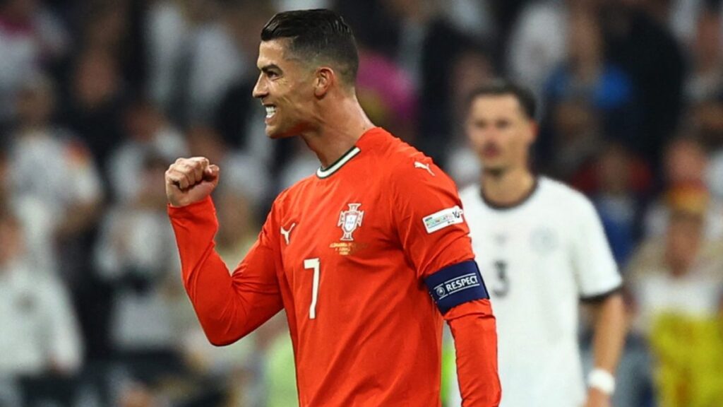 Cristiano Ronaldo le anotó gol a Alemania 