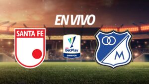 Independiente Santa Fe vs Millonarios en vivo la Liga BetPlay 2025-I: Resultado y goles de la jornada 1 de los cuadrangulares, al momento