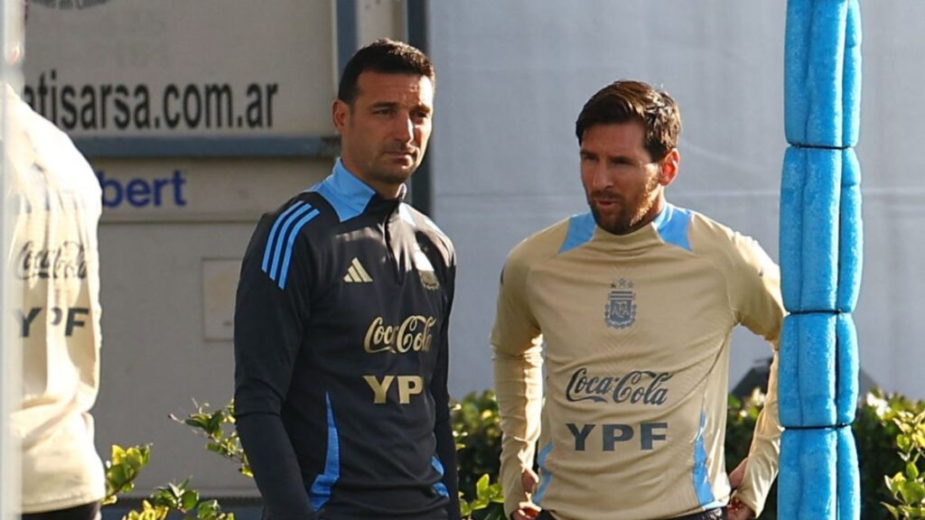 Scaloni pone en duda a Messi ante Chile | REUTERS/Agustin Marcarian
