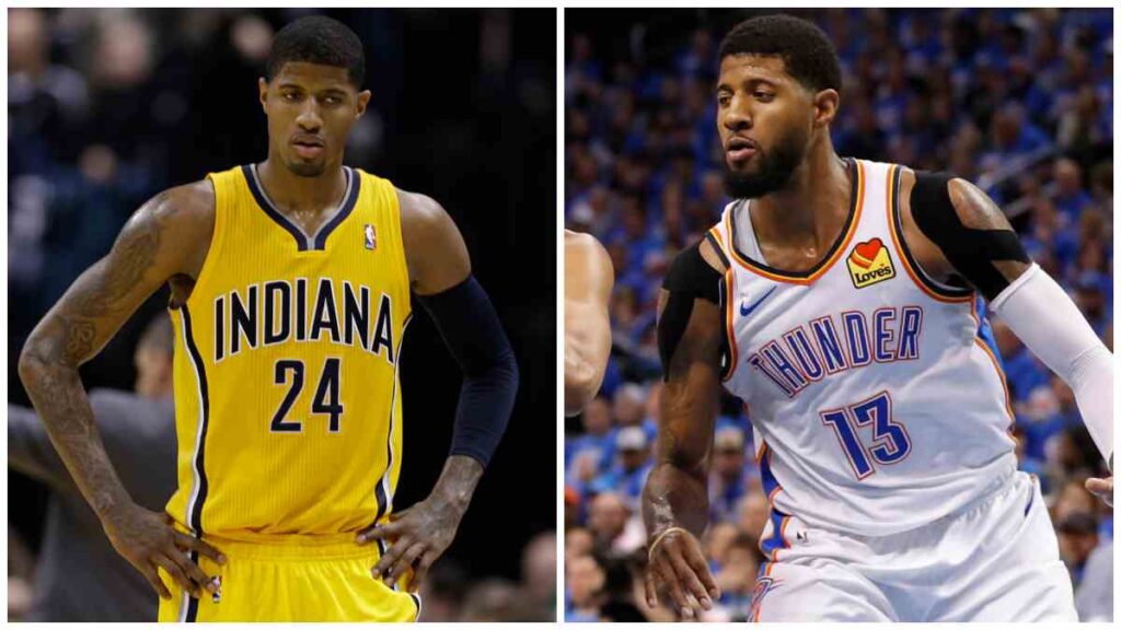 Thunder y Pacers llegaron a las Finales gracias a cambiar a Paul George