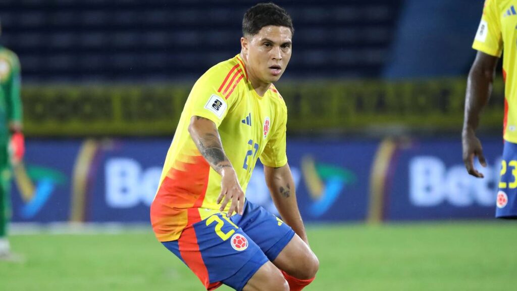 Juan Fernando Quintero con la Selección Colombia / Vizzor