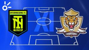 Posibles alineaciones del Inter de Palmira vs Tigres por los cuadrangulares del Torneo BetPlay Dimayor 2025