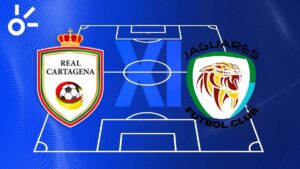 Posibles alineaciones del Real Cartagena vs Jaguares de Córdoba por los cuadrangulares del Torneo BetPlay Dimayor 2025