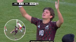 México rescata agónico empate sobre la hora pero cae en penales ante Dinamarca en el Torneo Maurice Revello