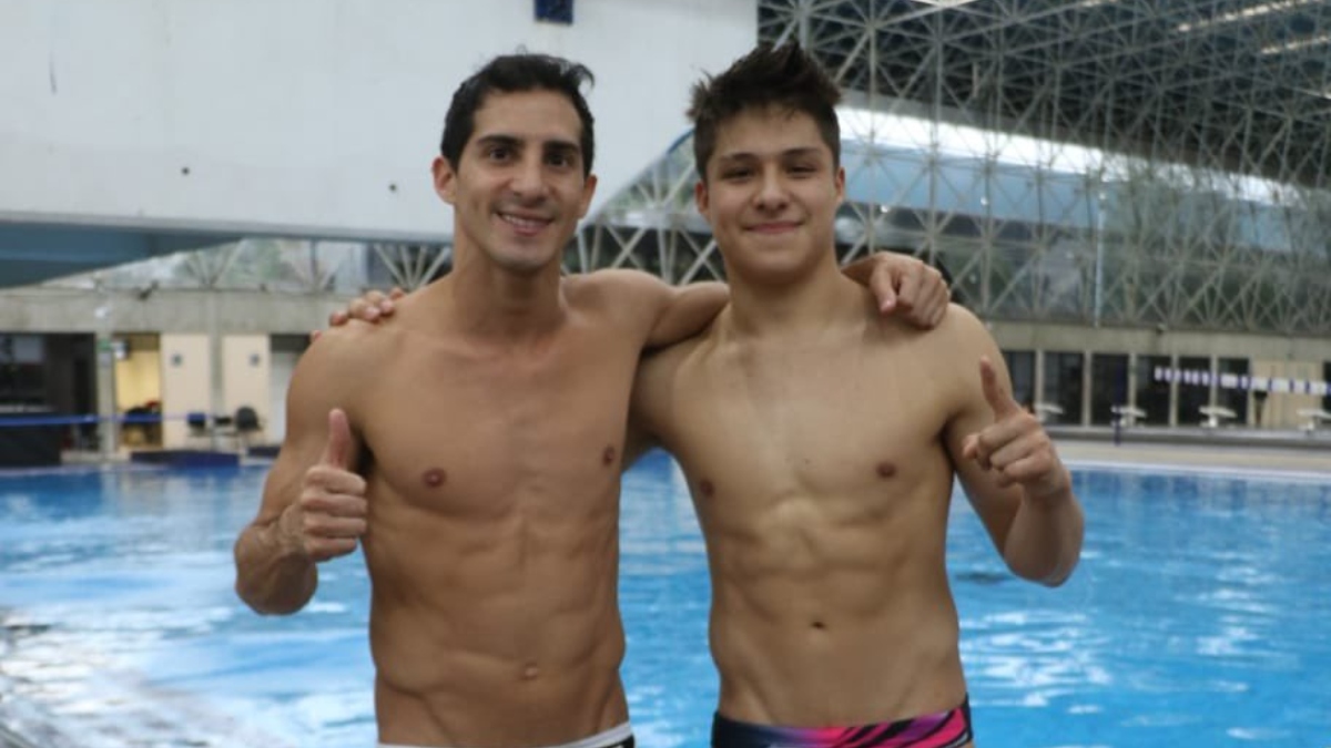 Osmar Olvera y Rommel Pacheco se quedan con los primeros lugares en el Control Técnico de clavados