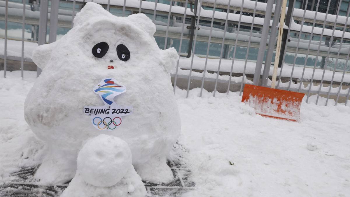 Beijing 2022: Intensa nevada en el día 9 de los Juegos Olímpicos de Invierno