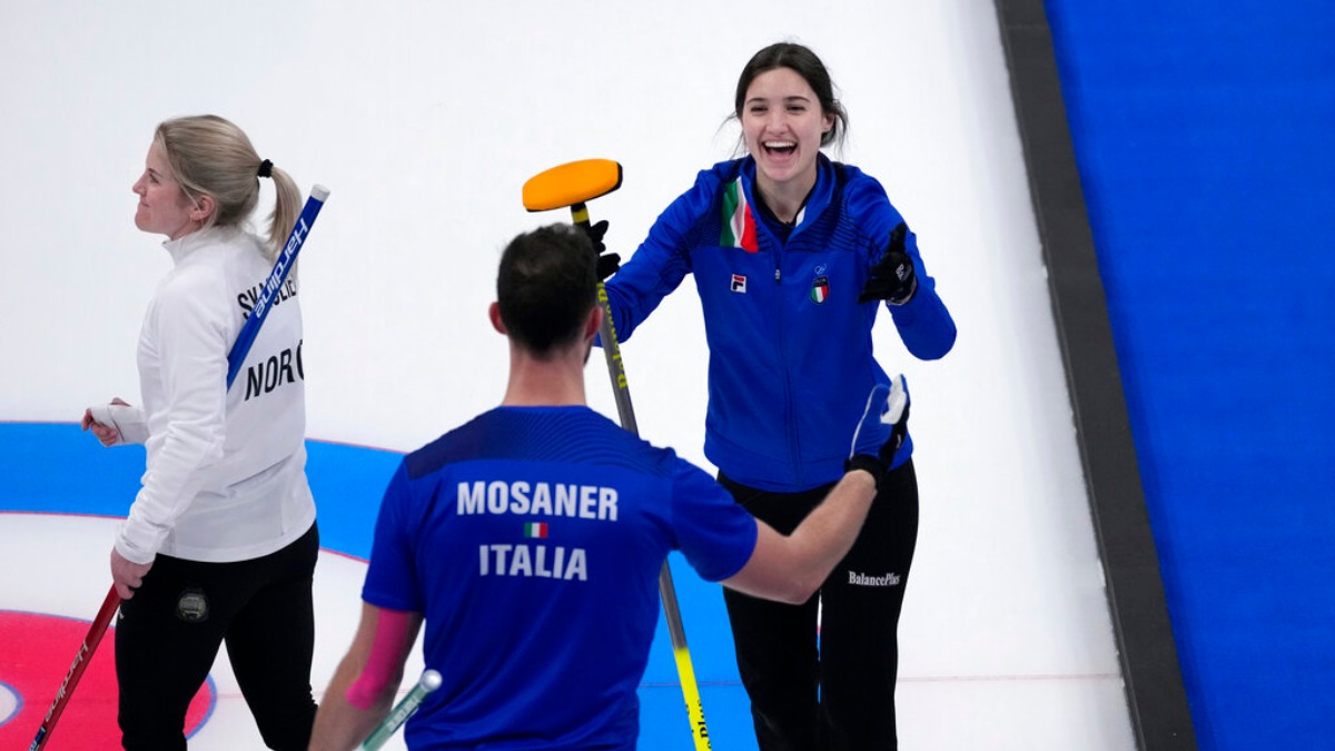 Italia y su camino dorado para ganar el oro en el curling mixto