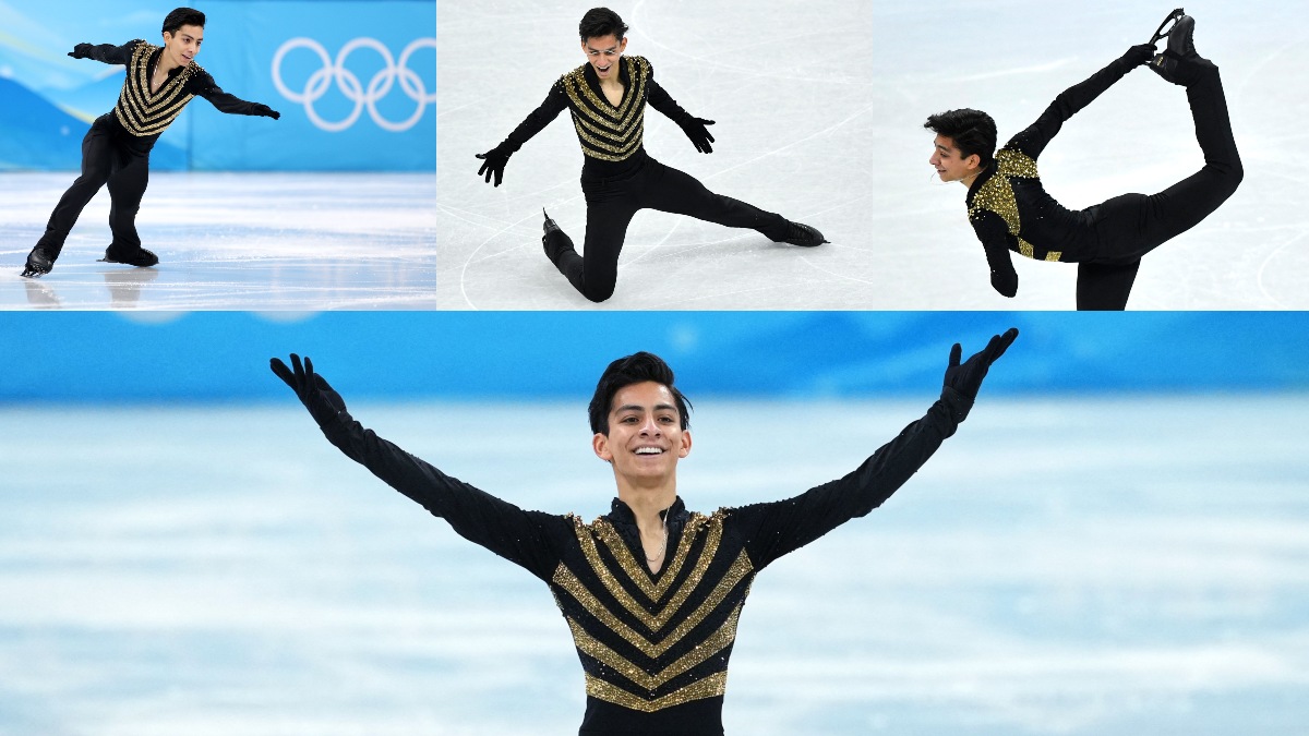 El histórico pase de Donovan Carrillo a la final de patinaje artístico de Beijing 2022, en imágenes