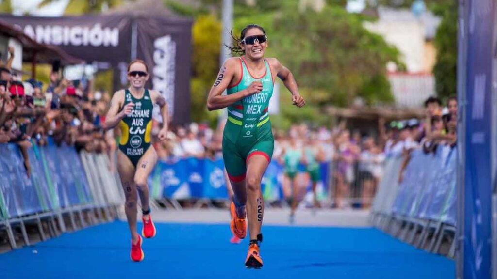 México se hace de tres preseas en la Copa Mundial de Triatlón 2023